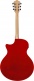 Ae170-Ntr Natural High Gloss Top, Transparent Red High Gloss Back And Sides
