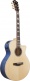 Ae390-Nta Natural Top, Aqua Blue Body