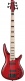 Anb205-Twb Transparent Wine Red Burst Signature Adam Nitti Premium