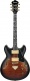 As93Qmsp-Dbs Dark Brown Sunburst Artcore Expressionist