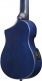 Aup10Fmne-Tbo Transparent Blue Sunburst Open Pore