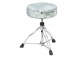 HT430TDMG DRUM THRONE 1ST CHAIR ROUND RIDER COOL MINT GRAY
