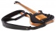 DuoStrap, Double shoulder strap neoprene - Black