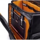 Stadium Bag - Multi-Use Tech Cargo Backpack - Black-Orange