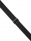 COTTON STRAP WITH 4 PICK HOLDERS, 5 CM - BLACK