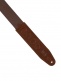 COTTON STRAP WITH 4 PICK HOLDERS, 5 CM - BROWN