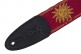 5 CM Polypropylene & Cuir Motifs Soleil Rouge
