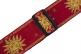 5 CM Polypropylene & Cuir Motifs Soleil Rouge
