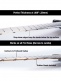 MN805 FRET SHIELD - STAINLESS STEEL FINGERBOARD PROTECTOR, PITCH B-34 (BASS)