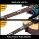 MN813 FRET LEVELER - DIAMOND U-FILE FOR LEVELING SINGLE GUITAR FRETS - 3 PACK (1.25 , 2 , 3 )