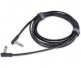 Câble Instrument Plat, 3 M, Coudé/Coudé - Black