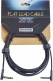 Câble Instrument Plat, 3 M, Coudé/Coudé - Black