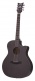 Orleans Studio Satin See Thru Black