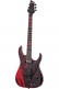 Sullivan King Banshee-6 Floyd Rose, Sustainiac Pickup - Obsidian Blood