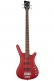 Corvette Basic 4 Burgundy Red Satin