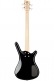 Corvette Basic 4 Short Scale LH Solid Black