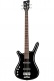 Corvette Basic 4 Short Scale LH Solid Black