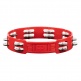 Tambourin Abs Rouge 25CM 1R Cymb