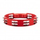 Tambourin Abs Rouge 25CM 1R Cymb