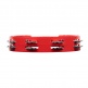 Tambourin Abs Rouge 25CM 1R Cymb