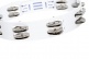 Tambourin Abs Blanc 25CM 1R Cymb