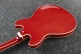 As7312-Tcd Transparent Cherry Red Artcore