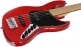 V7 VINTAGE ALDER-5 FL BMR MN FRETLESS BRIGHT METALLIC RED