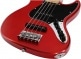 V7 VINTAGE ALDER-5 FL BMR MN FRETLESS BRIGHT METALLIC RED