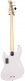 V7 VINTAGE SWAMP ASH-4 FL WB MN FRETLESS WHITE BLOND