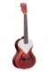 KA-JTE-CHRD-CASE CHICAGO RED ARCHTOP TENOR LIVR AVEC TUI