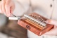 MEINL SONIC ENERGY SOLID KALIMBA, 10 NOTES, ZAMBESI REDWOOD, FLOWER OF LIFE