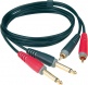 AT-CJ0100 DOUBLE RCA JACK 1 M