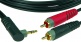 AY7A0100 Mini Jack Coude - 2 RCA 1 M