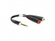 Cable-Y black 0,2m E-Drum Split ROLAND TD Series