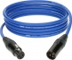 M1 Mic Cable Bleu 10 M XLR 3P. Femelle Male Neutrik