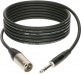 M1 MIC CABLE BLACK 1M XLR 3 MALE - JACK 3P KLOTZ