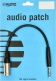 M1 Mic Cable Noir 1M XLR 3 Male - Jack 3P Klotz