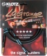 LA-GRANGE INSTR.CABLE BK 4.5M,JACK 2P - JACK 2P , GOLD CONTACT