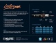 LA-GRANGE INSTR.CABLE BLACK 4,M,JACK 2P - JACK 2P 90°, GOLD CONTACT