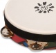 Tambourins World Beat Single Row Avec Peau LP7022 8 Pouces