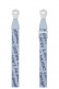 IDEAL STRAP 2 FOR LAVA ME PLAY - WOVEN BLUE