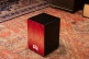 PERCUSSION HEADLINER SERIES SNARE CAJON, TANGO RED FADE