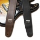 Sangle Cuir Smooth Black Mat