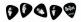 Beatles Guitar Picks Meet The Beatles 10 Pack Heavy