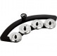 BBTA1BK - BACKBEAT TAMBOURINE FOR SNARE DRUM OR TOM 10 / 12 