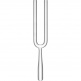 Natural Pitch Crystal Tuning Fork 432 Hz