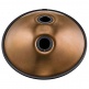 HPSTL102CU - Handpan Sensory, acier inoxydable, E La Sirena, 10 notes, 432 Hz