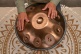 HPSTL102CU - Handpan Sensory, acier inoxydable, E La Sirena, 10 notes, 432 Hz