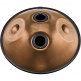 Sensory Handpan, Stainless Steel, F Pygmy, 11 Notes, 440 Hz, Vintage copper