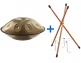 HPSTL90 - Sensory Handpan D Kurd (440 Hz) 9 notes
